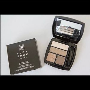 NIB AVON True Color Eye Shadow Quad MOCHA LATTE